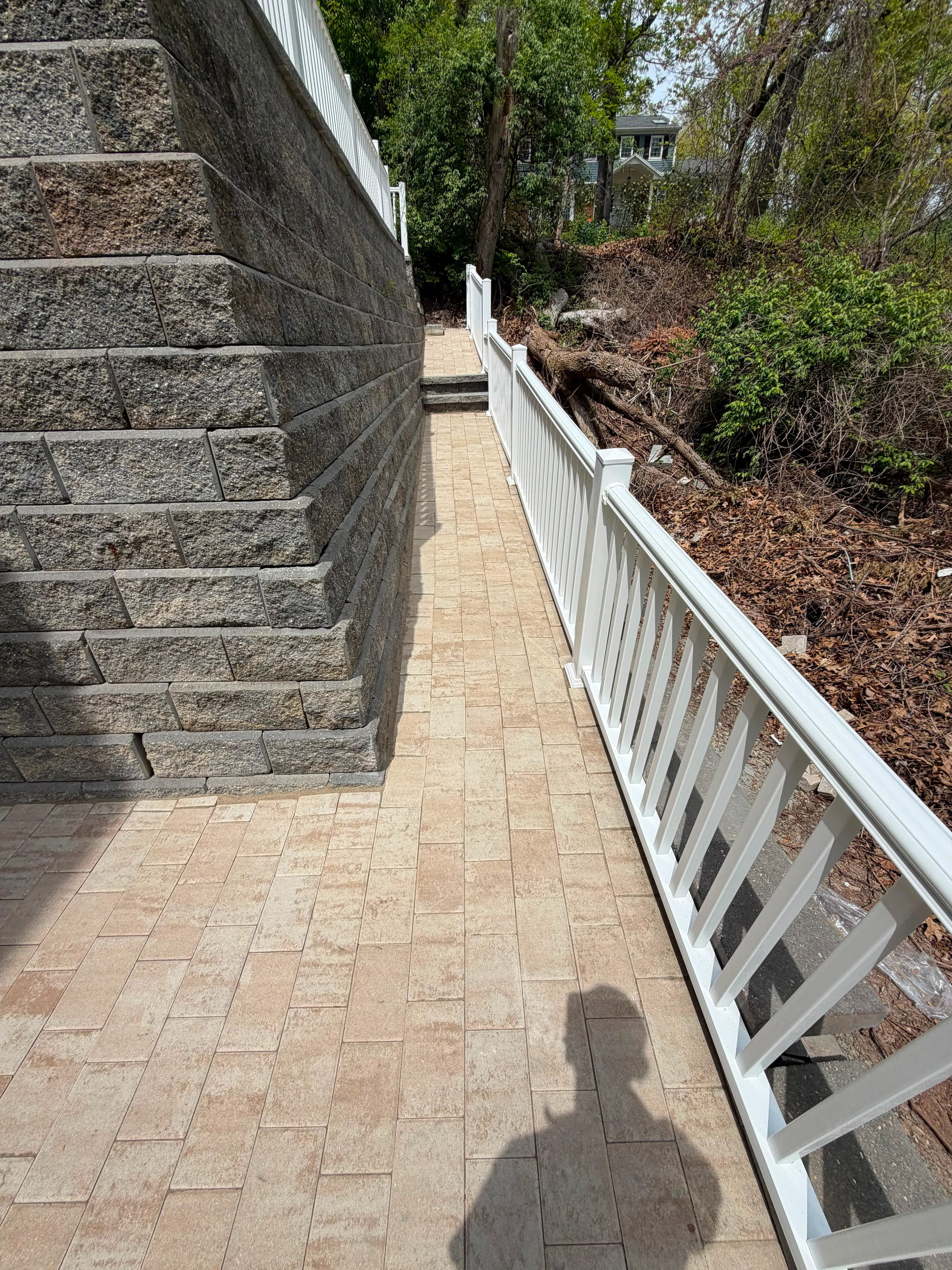 Professionally repaired steep-slope roof with new shingles and improved curb appeal after roofing work in New Jersey