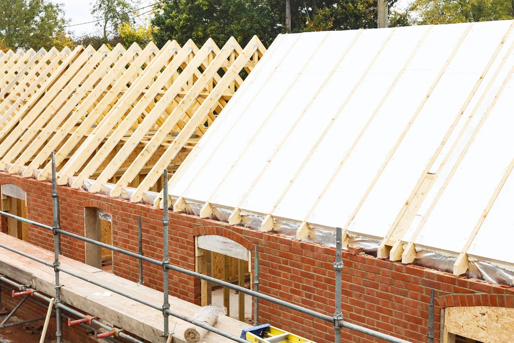 Professional roof repair work on a New Jersey home in Phillipsburg, NJ